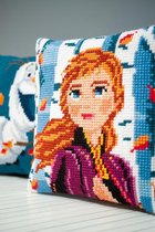 Disney Frozen 2 Anna Kruissteekkussen pakket
