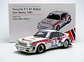 Porsche 911 SC Gr.4 #1 Rallye San Remo 1981 Röhrl, Geistdörfer 1:18 Ottomobile Limited 1000 Pieces