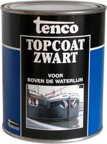 Tenco Topcoat - Zwart - 1 l