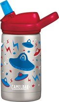 CamelBak Eddy+ Kids SST Vacuum Insulated - Isolatie Drinkfles - 350 ml - Metaal (UFO's)