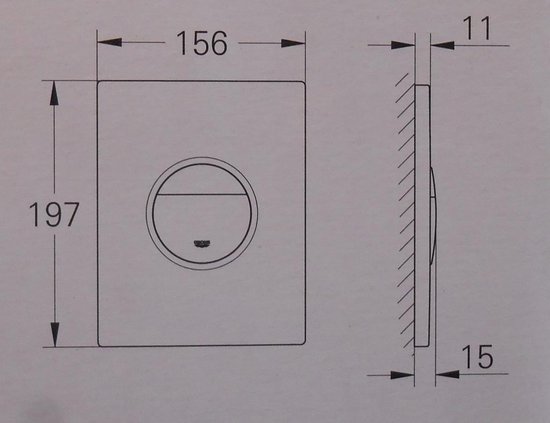 Grohe QuickFix Sail Cube Grifo de lavabo (Cromo, Brillante