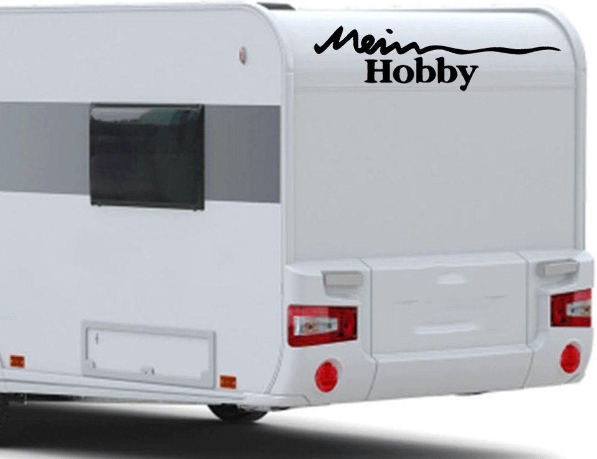 herhaling Verkeerd Zelfrespect Mein Hobby Caravan Camper sticker | bol.com