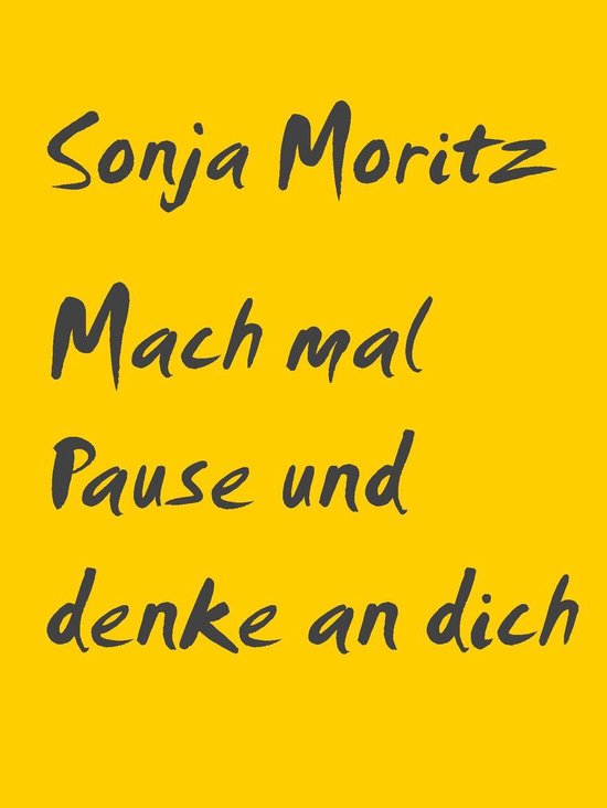 Mach mal Pause und denke an dich - cover