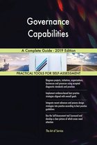 Governance Capabilities A Complete Guide - 2019 Edition