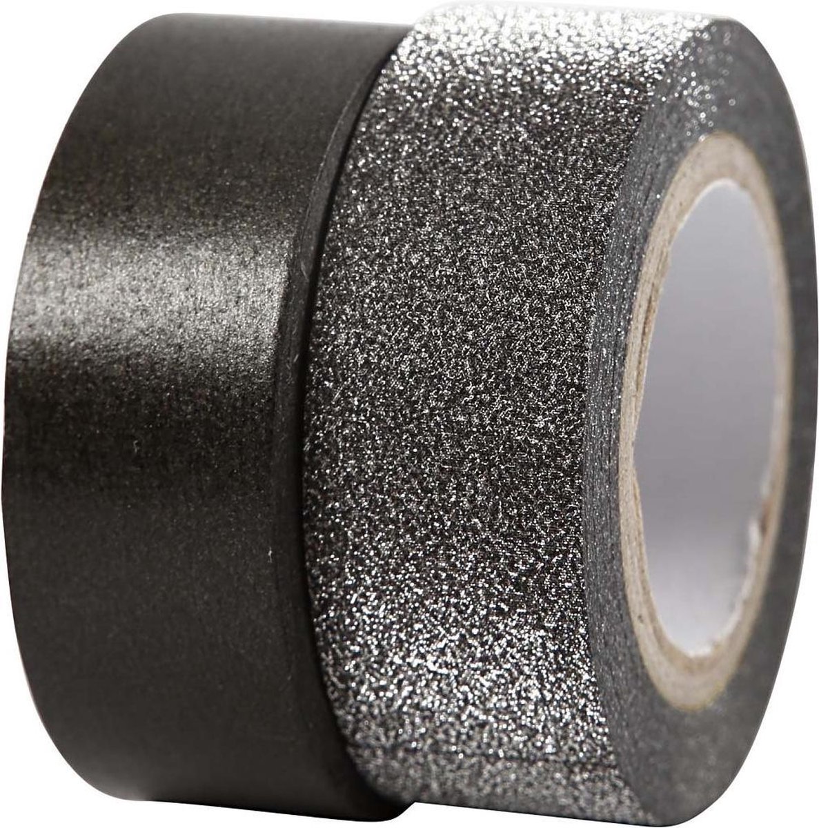 PME Floral Tape Black with Silver Sparkle 