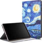 Samsung Galaxy Tab A 10.5 - Book Case met TPU cover - Sterrenhemel