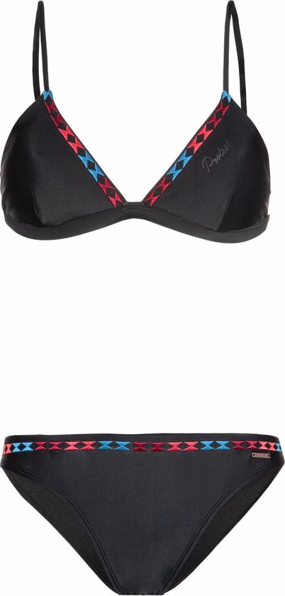 LOVINO Bikini Triangle Femme - True Black - Taille XL / 42