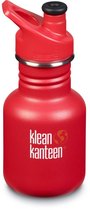 Klean Kanteen RVS Drinkfles Kid Kanteen Classic Sport (355ml) - Red