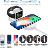 S&C - 2 in 1 oplaad rockstation wireless draadloze IQ charger draadloos opladen telefoon / smartphone / smartwatch