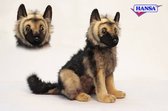 Hansa pluche Duitse Herder pup knuffel 41 cm