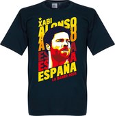 Xabi Alonso Portrait T-Shirt - 4XL