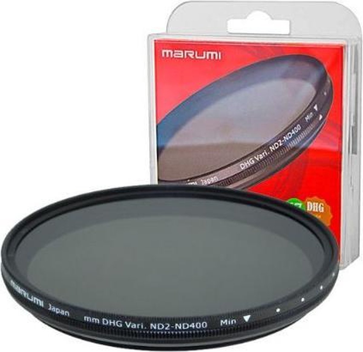 Bol.com Marumi Grijs Variabel Filter DHG ND2-ND400 55 mm aanbieding