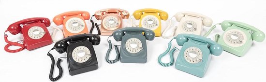 Téléphone fixe rétro, téléphones fixes vintage à l'ancienne avec