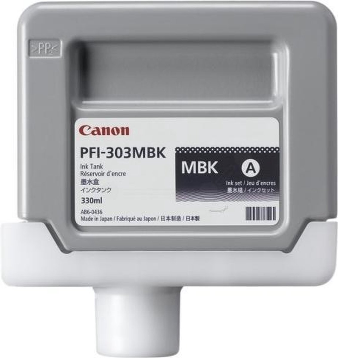 Canon PFI-303MBK - Inktcartridge / Zwart