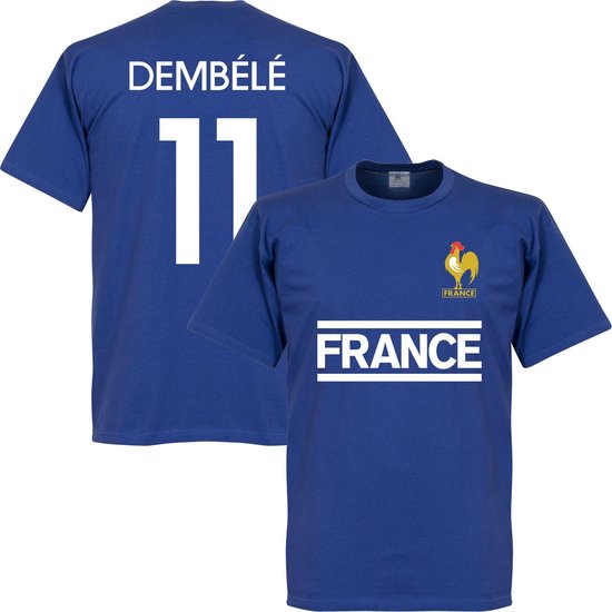 Frankrijk Dembele Team T-Shirt - 4XL