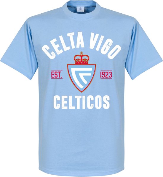 Celta de Vigo Established T-Shirt - Lichtblauw