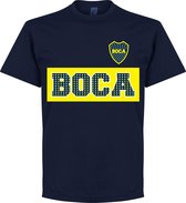Boca Juniors Stars T-Shirt - Navy - XL
