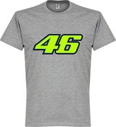 Valentino Rossi 46 T-Shirt - Grijs - XXXXL