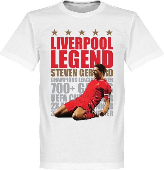 Steven Gerrard Legend T-Shirt - XL