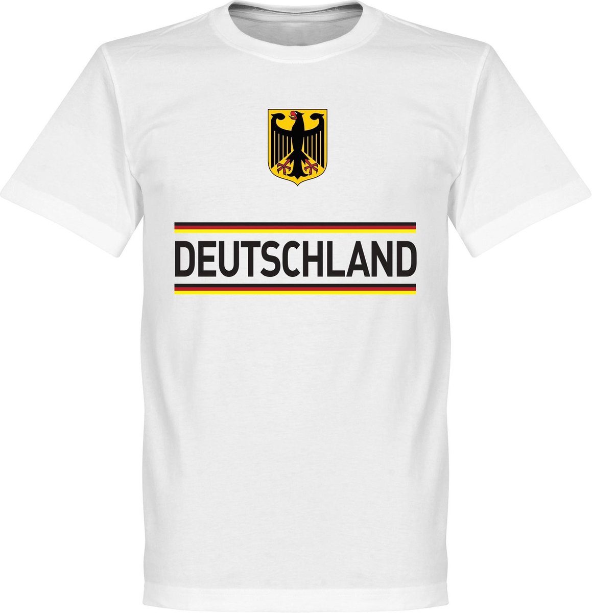 Duitsland Team T-Shirt - Wit - S