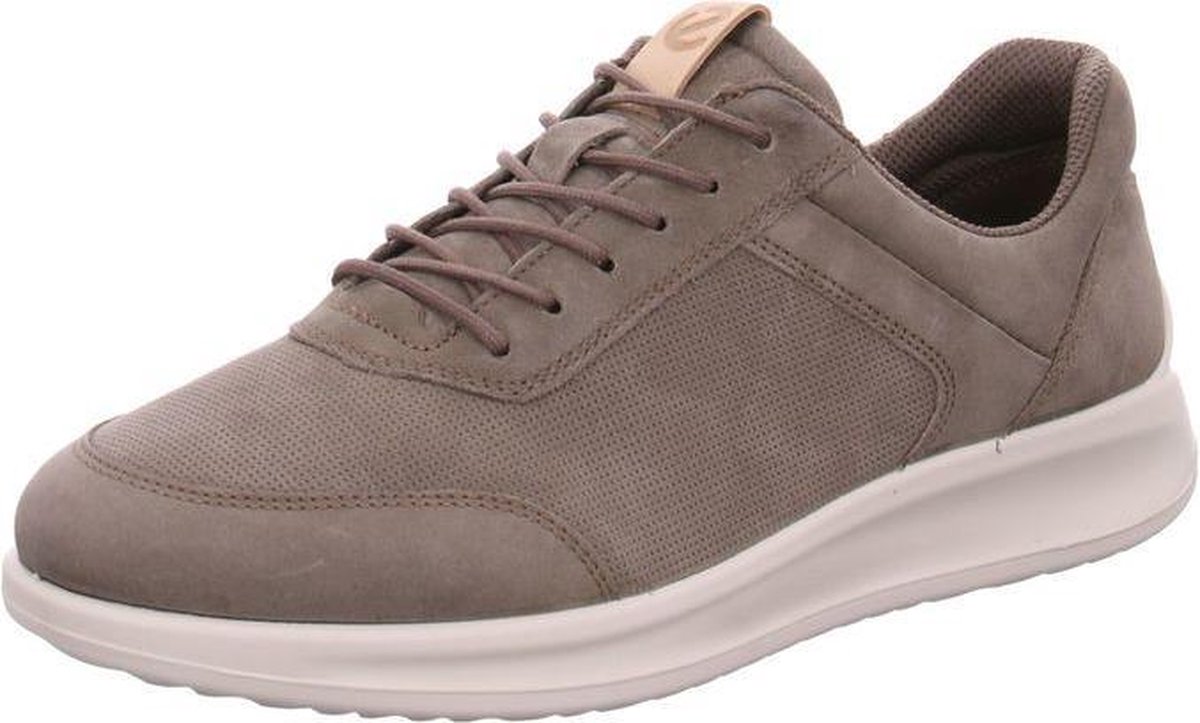 ECCO Aquet Heren Veterschoenen Grijs - Schoenen.nl