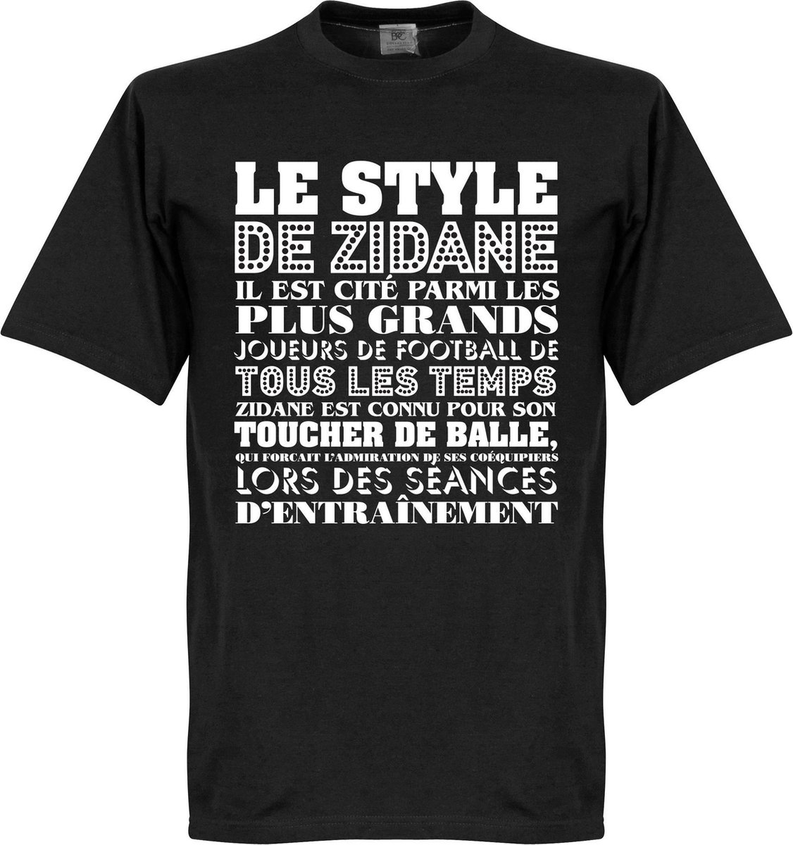 Le Style De Zidane T-shirt - 5XL