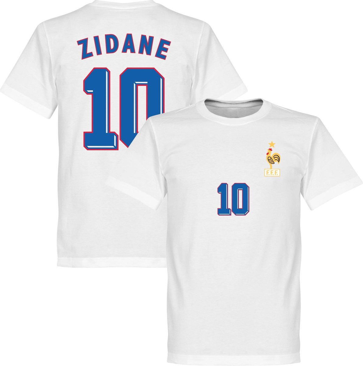 Zidane 1998 Away T-shirt - XXL