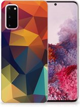 TPU Hoesje Geschikt voor Samsung Galaxy S20 Polygon Color