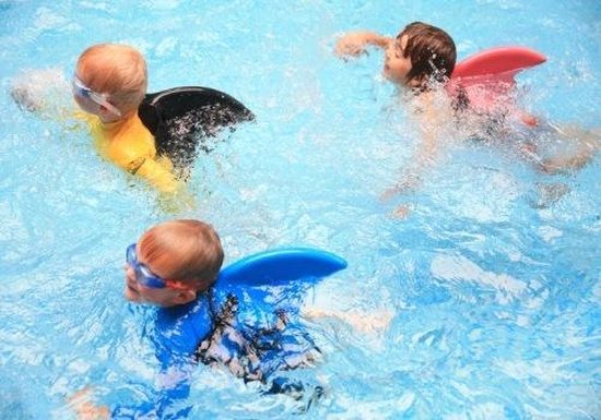 SwimFin zwemband - Rood | SwimFin maakt leren zwemmen leuk