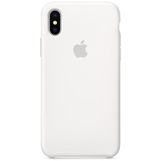 Plenaire sessie porselein Stapel Apple Wit Silicone Case iPhone X | bol.com