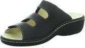 Longo 1006392 Dames Slipper Muiltjes - Zwart - 38