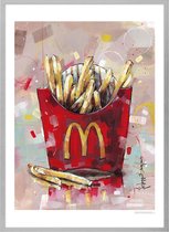 Mc Donalds painting (reproduction) 51x71cm