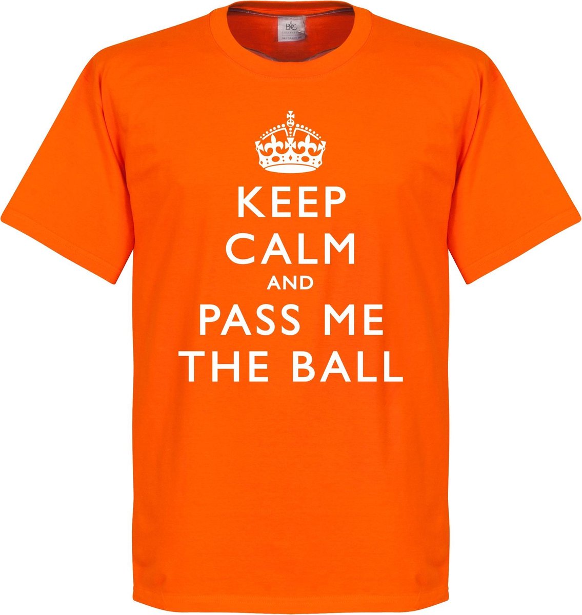 1135x1200.jpg Keep Calm And Pass The Ball T-Shirt - 3XL - Afbeelding 1