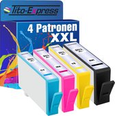 PlatinumSerie 4x inkt cartridge alternatief voor HP 903XL 903 XL HP OfficeJet Pro 6860 6868 6950 6950 6960 6968 6970 6975 6978