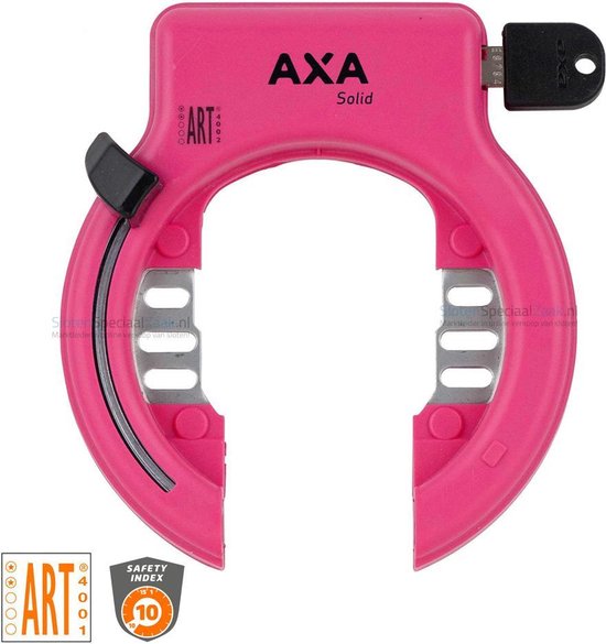 Axa Solid Ringslot - ART2 - Roze | bol.com