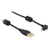 Delock - USB 2.0 A Male naar USB 2.0 Micro Male - 1 m