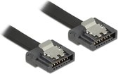 DeLOCK 0.7m SATA III SATA-kabel 0,7 m Zwart SATA 7-pin