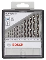 Bosch 13-delige Robust Line metaalborenset HSS-G - 135�
