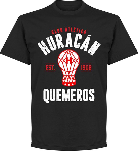 CA Huracan Established T-Shirt - Zwart - 5XL