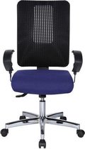Topstar HJH Sitness Work - Professionele bureaustoel - Blauw / Zwart - Stof