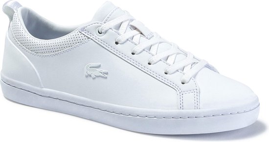 Lacoste Straightset 120 1 CFA Dames Sneakers - Wit - Maat 38 | bol.com