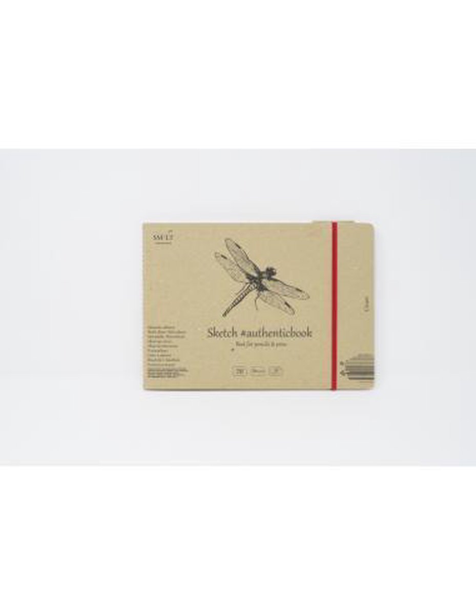 SMLT schetsboek album 24,5x17,6 cm crème 80gr 36 vellen papier.