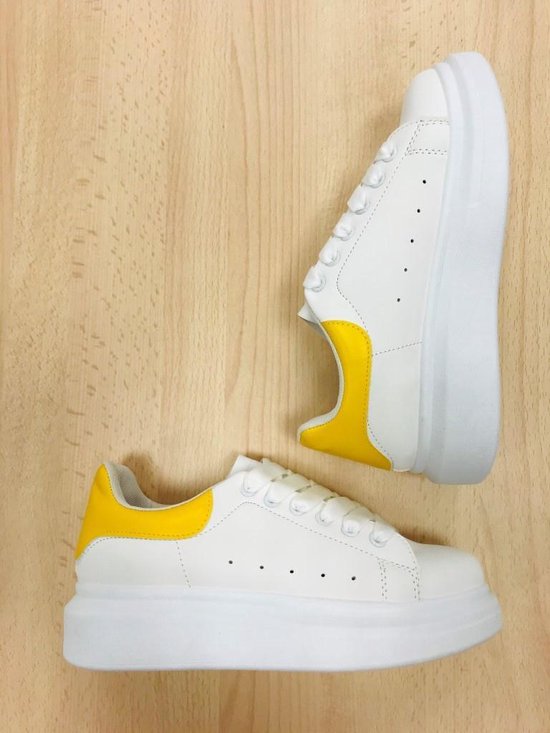Sneakers Wit/Geel | bol.com