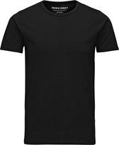 Jack & Jones T-shirt Basic O-neck Tee S/s Noos 12058529 Black Mannen Maat - XL