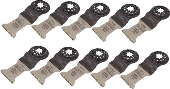 SMART Blades Starlock Multitool Zaagblad - Japanse Vertanding - Hout/Plastic - 32x42mm - 10 stuks