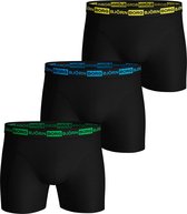 Björn Borg Heren Boxershorts 3-pack SHORTS SAMMY SEASONAL NEON – Zwart – Maat L