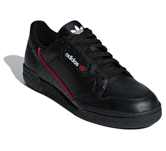 adidas Continental 80 Heren Sneakers - Core Black/Scarlet/Collegiate Navy -  Maat 43 1/3 | bol.com
