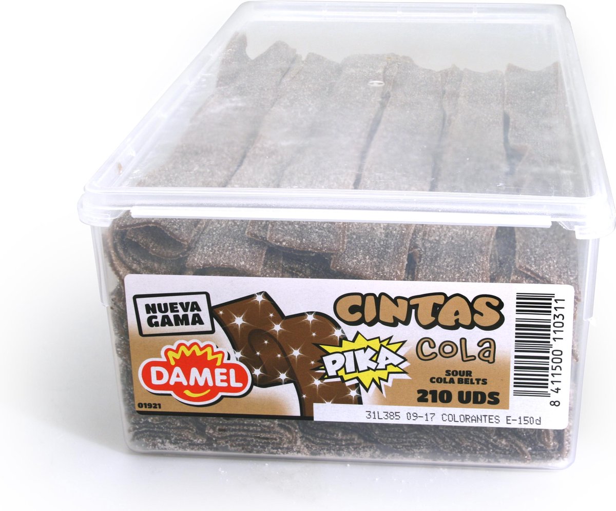 Damel zure colamatten 210 stuks