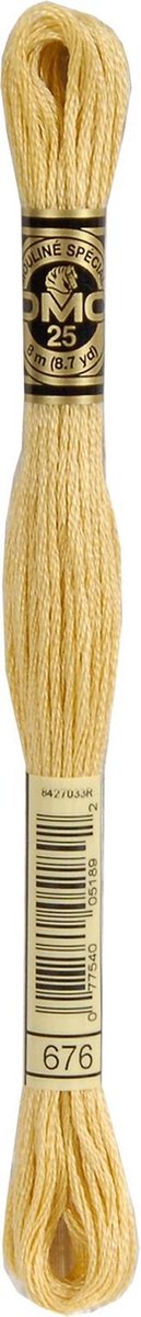 DMC Borduurgaren-676 Oud Geel