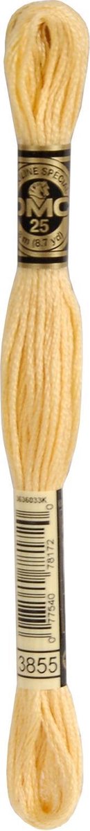 DMC Borduurzijde 3855 Goud Herfst Licht - 100% Katoen